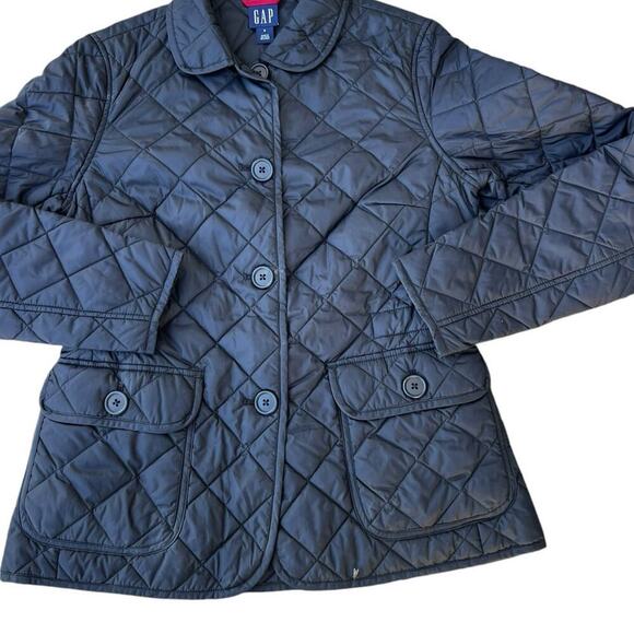 Gap women’s size S nylon front full button jacket - Picture 3 of 9